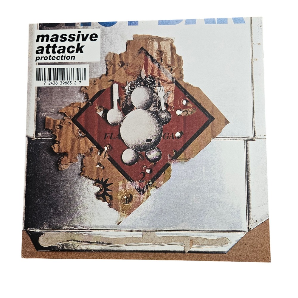 Massive Attack Protection‎ 12x12 Double Sided Flat Promo Poster 1995 Trip Hop